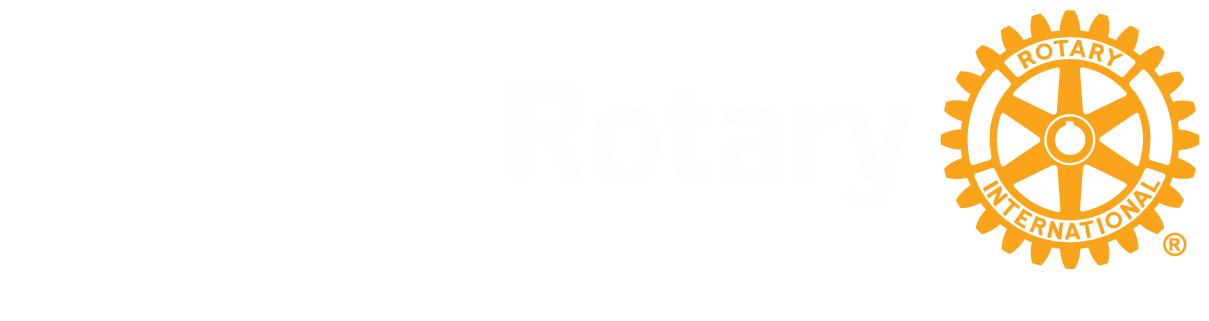 Rotary Logo Club Portus Augusti Bianco e Oro 1209x321